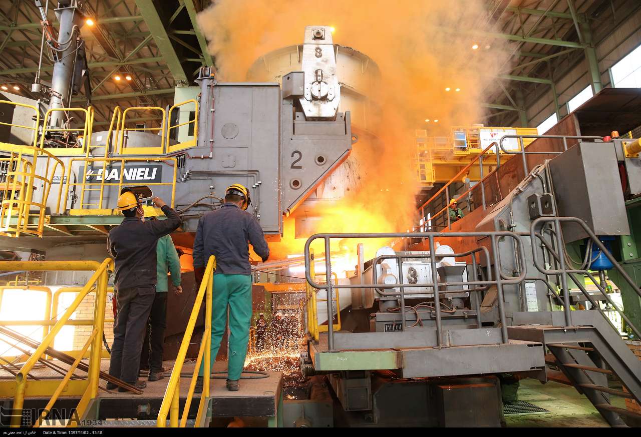 ایران در جایگاه دهم برترین تولیدکنندگان فولاد جهان باقی ماند